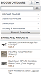 Mobile Screenshot of biggunoutdoors.com